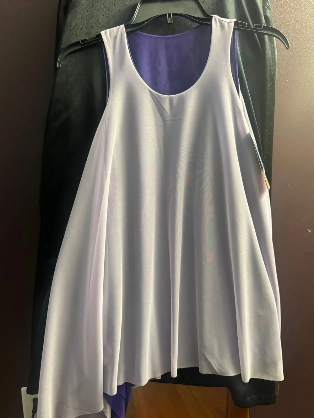 Lilac Layered Dance Dress for Girls - Kid's wo